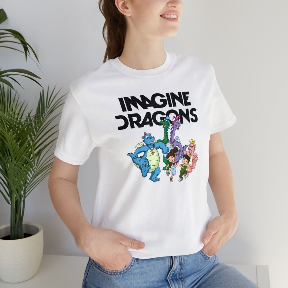 Dragon Tales Imagine Dragons Funny Shirt 90s Cartoon Shirt (1)